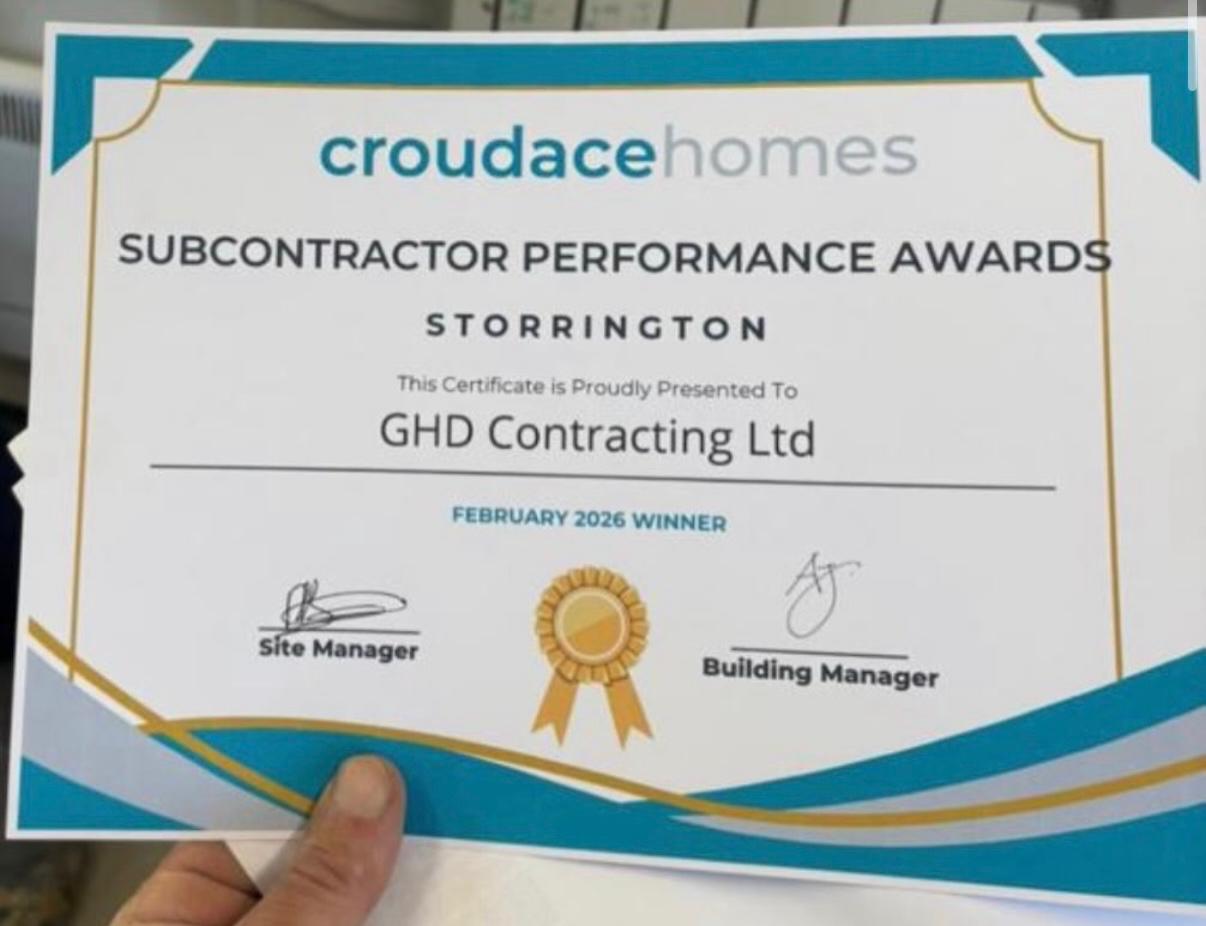 Well done to our Brickwork team!