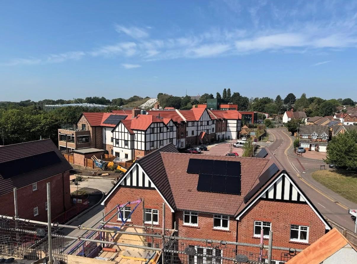 Final stages of our Howarth Homes project 