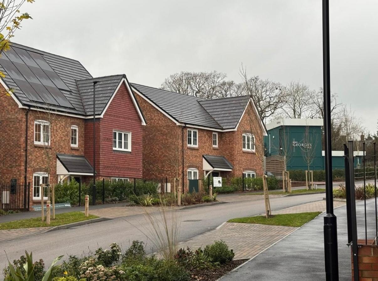 Progress at King George's Vale, Cuffley 